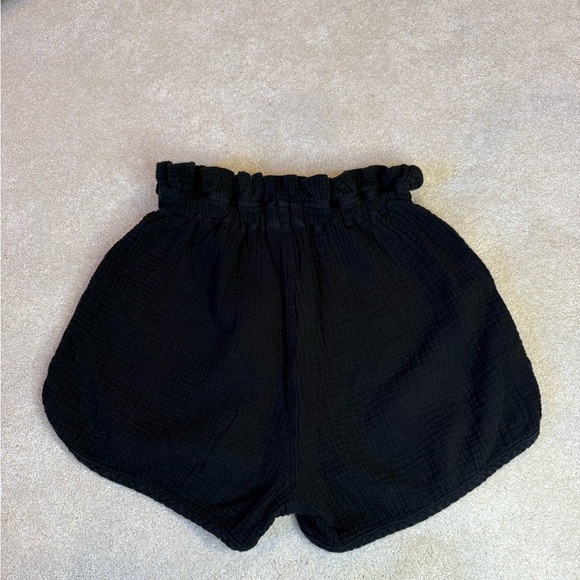 Splendid Black Cotton Gauze Hugh Waisted Shorts Size XS - Picture 6 of 13